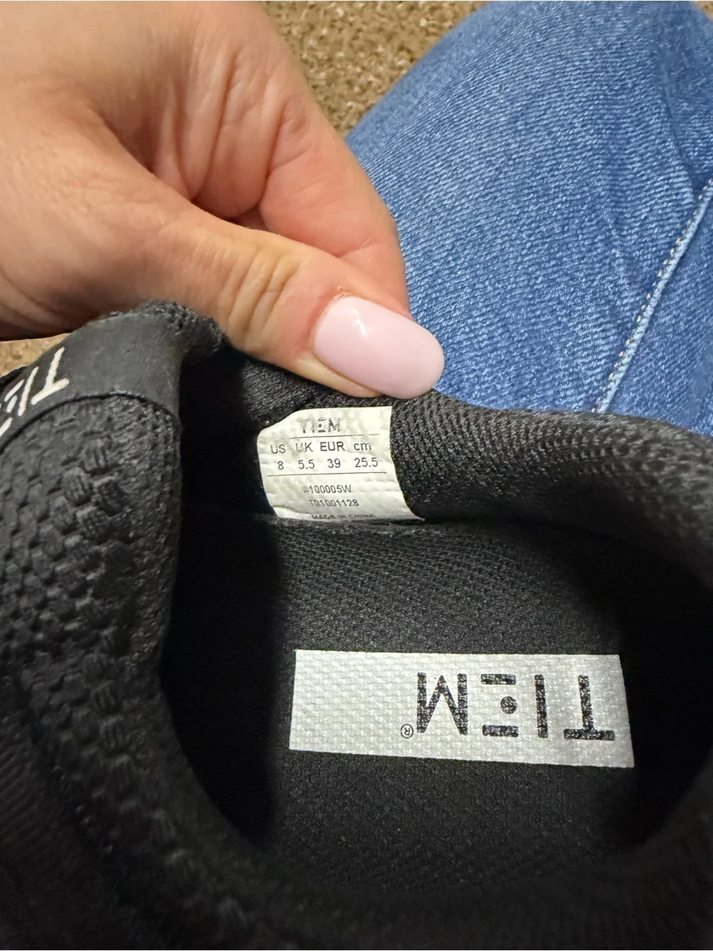 TIEM clip in spin shoes